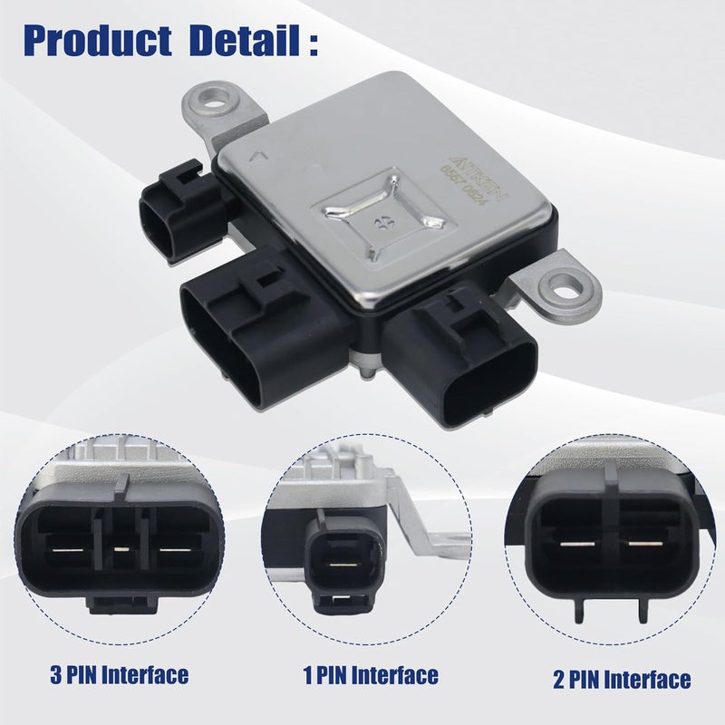 AIKEN Radiator Cooling Fan Control Module Compatible with Hyundai Sonata 2009-2014, Optima 2014-2015, Forte 2014-2018 Ref# 253854R500 253852T500. - Image 3
